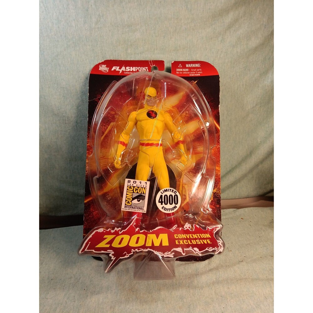 2011 SDCC DC Flash Point ZOOM Action Figure Limited 4000 Exclusive New